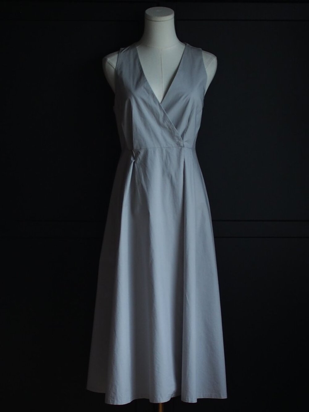 Mango | TANK-H Linen Blend/Elastic Cotton Wrap Dress